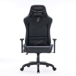 Ghế gaming E DRA WISDOM EGC231 | Đen, 120kg, Chân xoay, Da PU