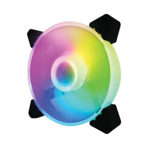 Quạt tản nhiệt PC VSP V209 | Fan lẻ 120mm, RGB, Đen