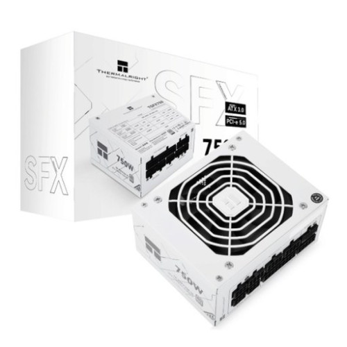 Nguồn máy tính Thermalright SFX TGFX 750W | F-Module 80 Plus gold Atx3.0 Pcie5.0, Trắng
