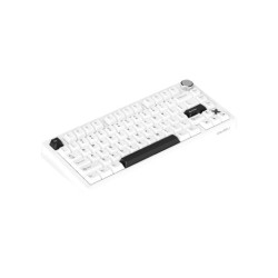 Bàn phím cơ DareU Flex 75 White Black | 75%, Tri-mode, Pegasus Switch, RGB, Gasket Mount