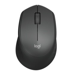 Chuột văn phòng Logitech M331 Silent | Wireless 2.4Ghz, 1000 DPI, 90g, Đen