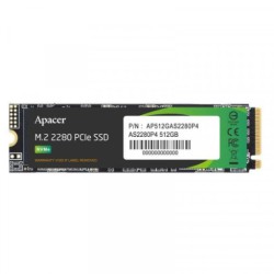 Ổ cứng SSD Apacer AS2280P4 512GB | PCIe Gen3 x4 NVMe, M.2 2280 (AP512GAS2280P4-1)