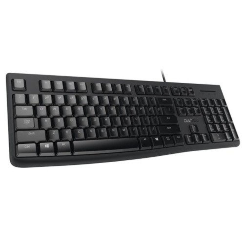 Bàn phím văn phòng DareU LK185 | Membrane, 104 phím, USB, màu đen