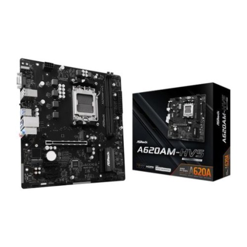 Mainboard ASRock A620AM-HVS DDR5 | AM5, mATX, 2 khe RAM