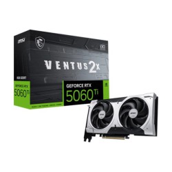 Card màn hình NVIDIA GeForce RTX 5060 Ti MSI VENTUS 2X PLUS OC | 8GB GDDR7, 4608 CUDA, 600W Card màn hình NVIDIA GeForce RTX 5060 Ti MSI VENTUS 2X PLUS OC | 8GB GDDR7, 4608 CUDA, 600W