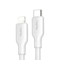 Cáp sạc nhanh Veggieg V-M001L | USB C sang Lightning, 1.2m