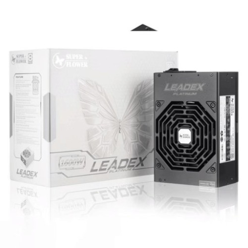 Nguồn máy tính Super Flower Leadex 1600W 80 Plus Platinum (SF-1600F14HP) - Đen | Full Modular, ATX