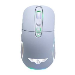 Chuột gaming Newmen WGX6 White | USB-C/2.4GHz, PMW3325, 12000 DPI, 110g, RGB