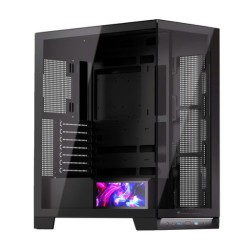Thùng máy Leopard AX-8 LCD (Không kèm Fan) | Mid Tower, ATX/M-ATX/ITX, ARGB, Kính cường lực, Đen Thùng máy Leopard AX-8 LCD (Không kèm Fan) | Mid Tower, ATX/M-ATX/ITX, ARGB, Kính cường lực, Đen