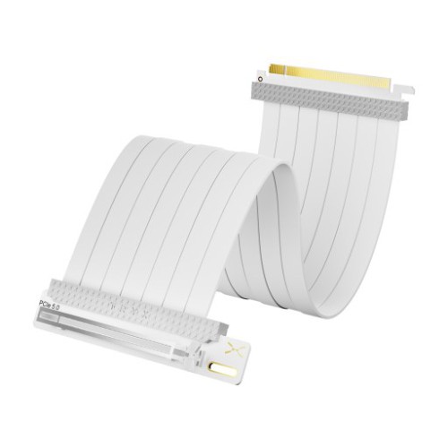 Cáp Riser TRYX Dành Cho Vga Pcie 5.0 String 300m (F-ATX) - Trắng