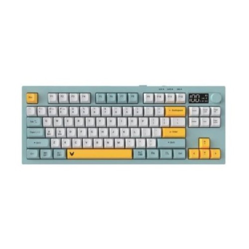 Bàn phím không dây VSP VK84 Plus | 84 phím, 3 Mode, Membrane, RGB