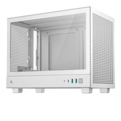 Thùng máy Deepcool CH160 WH Glass Mini-ITX | Trắng, không kèm fan
