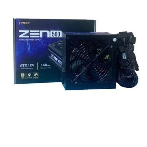 Nguồn máy tính Antec Atom Zen 500W Ec (230V Ac) | Non Modular, ATX