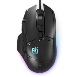 Chuột gaming Royal Kludge RM502 Black | USB có dây, 4000 DPI, 120g, RGB Chuột gaming Royal Kludge RM502 Black | USB có dây, 4000 DPI, 120g, RGB