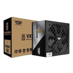Nguồn máy tính VSP VXP 650W SGVN Gold 230V - Đen | Full Modular, ATX Nguồn máy tính VSP VXP 650W SGVN Gold 230V - Đen | Full Modular, ATX