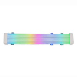 Cáp Leopard Trang Trí PC Led ARGB 8 Pin CPU, VGA - Trắng