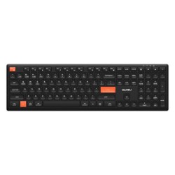 Bàn phím văn phòng Dare-U LK165D Black Orange | Không dây, Dual Mode, Scissor Switch