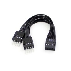 Cáp chia cổng USB 9 pin (1 ra 2)