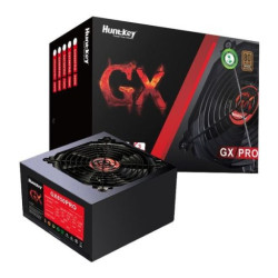 Nguồn máy tính HuntKey GX650 Pro 80 Plus Bronze (230V) - Đen | Non Modular, ATX
