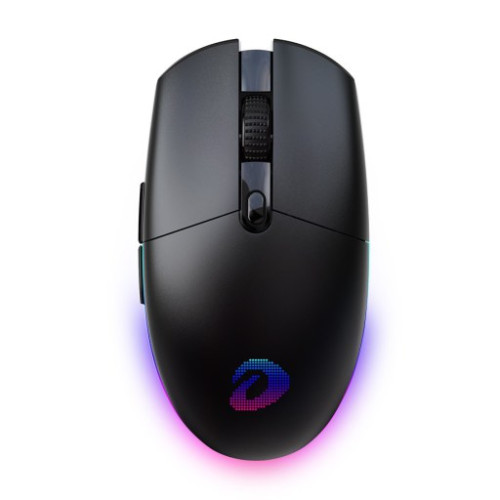 Chuột gaming DareU EM911T | 3 mode, 8000 DPI, 72g, Đen