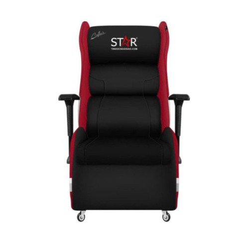 Ghế Sofa Gaming Centaur Reboot, Logo Bezon | Đen, 150kg, Chân xoay, Da PU