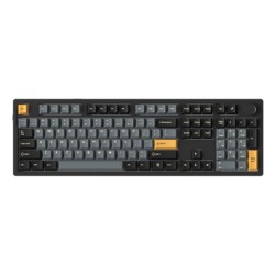 Bàn phím cơ gaming Dareu EK106 Pro | 3 Mode, Fullsize, Linear Switch, RGB, Black/Golden, Hot swap