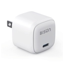 Củ sạc nhanh mini Bison BCH180 White GaN 33W