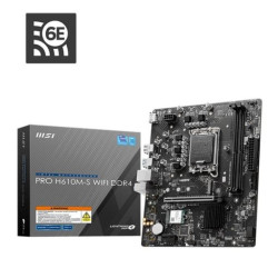 Mainboard MSI PRO H610M-S Wifi DDR4 | LGA 1700, mATX, 2 khe RAM Mainboard MSI PRO H610M-S Wifi DDR4 | LGA 1700, mATX, 2 khe RAM