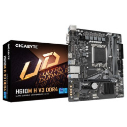 Mainboard Gigabyte H610M H V3 Rev 1.0 DDR4 | LGA 1700, mATX, 2 khe RAM Mainboard Gigabyte H610M H V3 Rev 1.0 DDR4 | LGA 1700, mATX, 2 khe RAM
