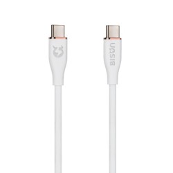 Cáp sạc nhanh Bison CB100 White | C to C, 60W, 1.2m