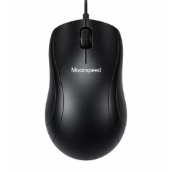 Chuột văn phòng Motospeed F333 Black | USB có dây, 1200 DPI