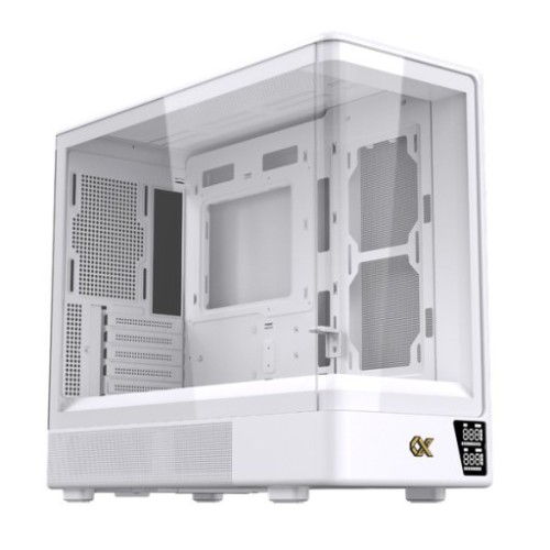 Thùng máy Xigmatek Moon ML DGT Arctic (EN49705) (Chưa kèm Fan) | M-ATX, Trắng