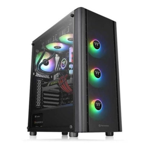 Thùng máy Case Thermalright TL-M10 Vision LCD - Đen