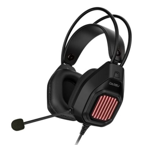 Tai nghe Gaming Dare-U EH406 | Có dây, Over-ear, Multi LED, Đen