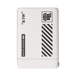 Củ sạc nhanh Movespeed CG106 67W | Super GaN, Trắng