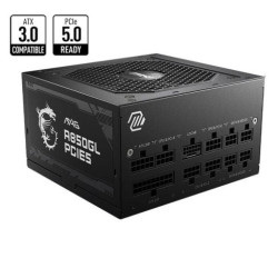 Nguồn máy tính Msi Mag A850GL Pcie5 80 Plus Gold | Full Module