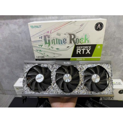 Card màn hình Palit RTX3080Ti GAMEROCK 12GB 3 Fan (Cũ) | Full Box