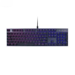 Bàn Phím Cơ Cooler Master SK622 Space Gray | Low Profile, Red Switch, RGB, TKL, Wireless