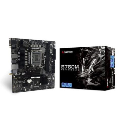 Mainboard Biostar B760MX2-E DDR5 | LGA 1700, mATX, 2 khe RAM