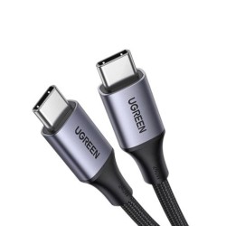 Cáp USB Type-C Đến Type-C 3.2 GEN2 Dài 1M Tốc Độ 10Gbps, Hỗ Trợ 4K@60Hz, PD 240W Ugreen 80150 Cáp USB Type-C Đến Type-C 3.2 GEN2 Dài 1M Tốc Độ 10Gbps, Hỗ Trợ 4K@60Hz, PD 240W Ugreen 80150