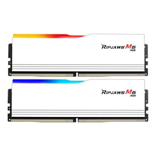 RAM PC G.SKILL Ripjaws M5 Special Edition 32GB RGB DDR5 White | (2x16GB), 6000MHz, Intel/AMD