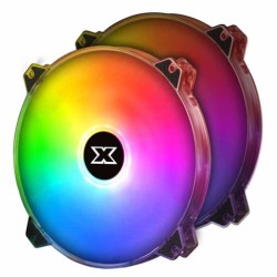 Quạt tản nhiệt PC Xigmatek EN46089 Galaxy III DX200 | Kit 2 fan 200mm, ARGB, Đen Quạt tản nhiệt PC Xigmatek EN46089 Galaxy III DX200 | Kit 2 fan 200mm, ARGB, Đen