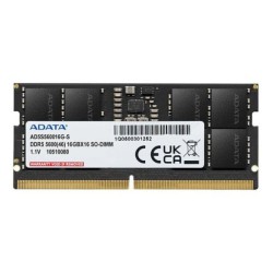 RAM Laptop ADATA 16GB DDR5 5600MHz SO-DIMM (AD5S560016G-S) | On-Die ECC, 262-Pin