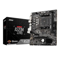 Mainboard MSI A520M-A Pro DDR4 | AM4, mATX, 2 khe RAM