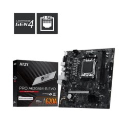 Mainboard MSI Pro A620AM-B EVO DDR5 | AM5, mATX, 2 khe RAM Mainboard MSI Pro A620AM-B EVO DDR5 | AM5, mATX, 2 khe RAM