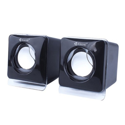 Loa máy tính USB 2.0 Kisonli L-8080 - Black
