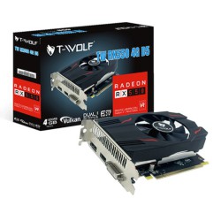 Card màn hình AMD Radeon RX 550 T-WOLF | 4GB GDDR5, 128-bit, nguồn đề nghị 250W