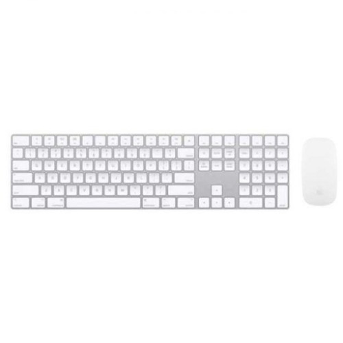 Combo phím chuột văn phòng Apple A1843 | Bluetooth, Fullsize, White