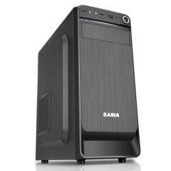 Thùng máy Văn Phòng MIK H1 Office | M-ATX/ITX, USB Type A, Đen