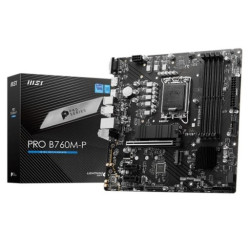 Mainboard MSI PRO B760M-P DDR5 | LGA 1700, mATX, 4 khe RAM Mainboard MSI PRO B760M-P DDR5 | LGA 1700, mATX, 4 khe RAM